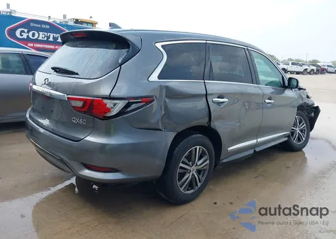 2019 Infiniti Qx60 Pure из США, поврежденный, VIN 5N1DL0MM6KC567199